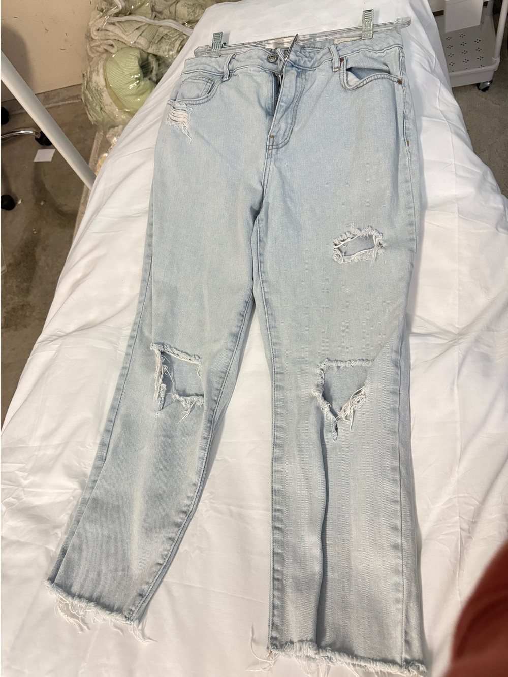 PAC Sun Mom Jean Light Wash High-Rise